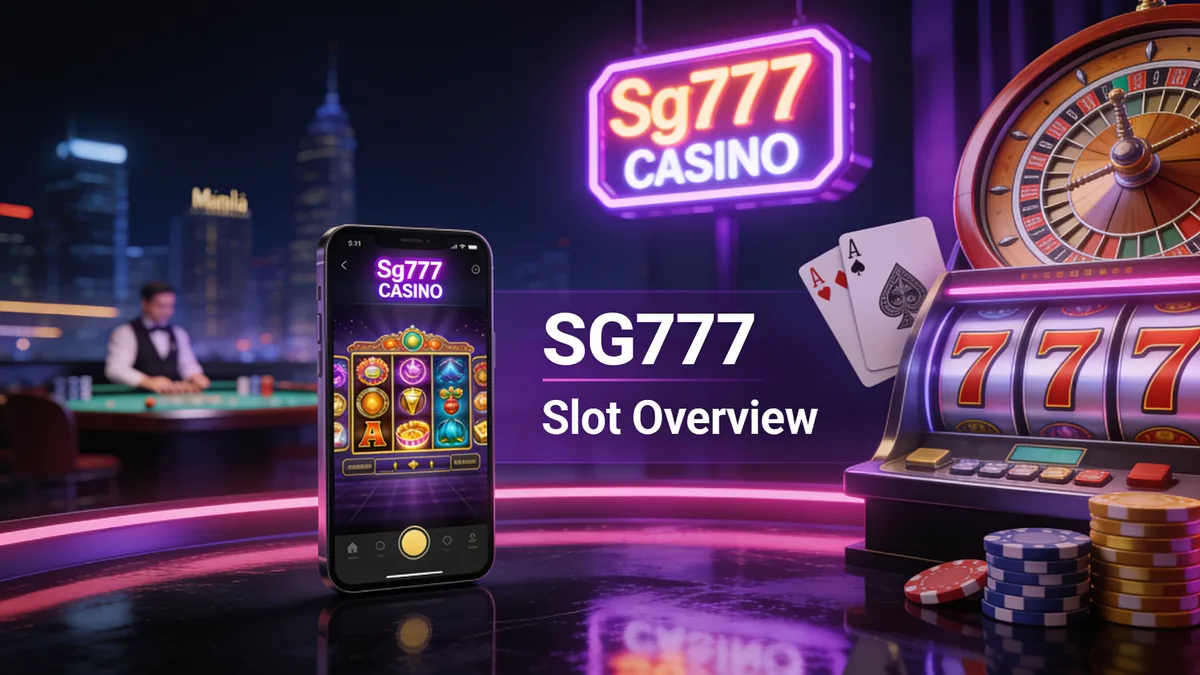 SG777 Slot Overview: sg777 guide for players in the Philippines